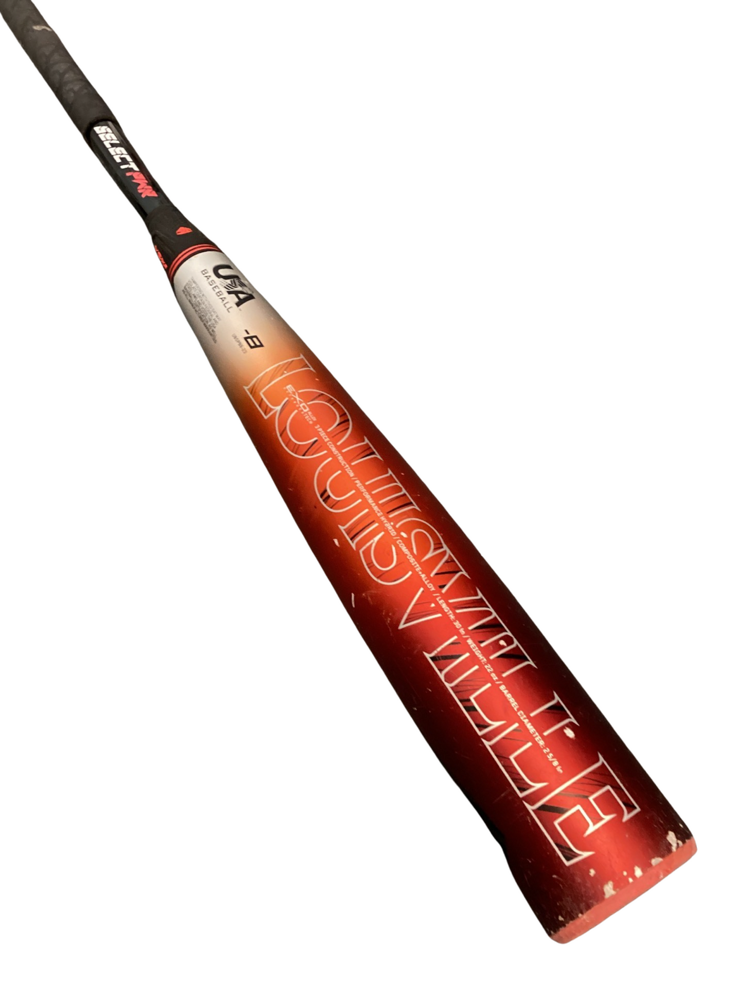 2023 Louisville Slugger SELECT PWR™ 30" 22oz (-8) USA 2 5/8" Baseball Bat-Used