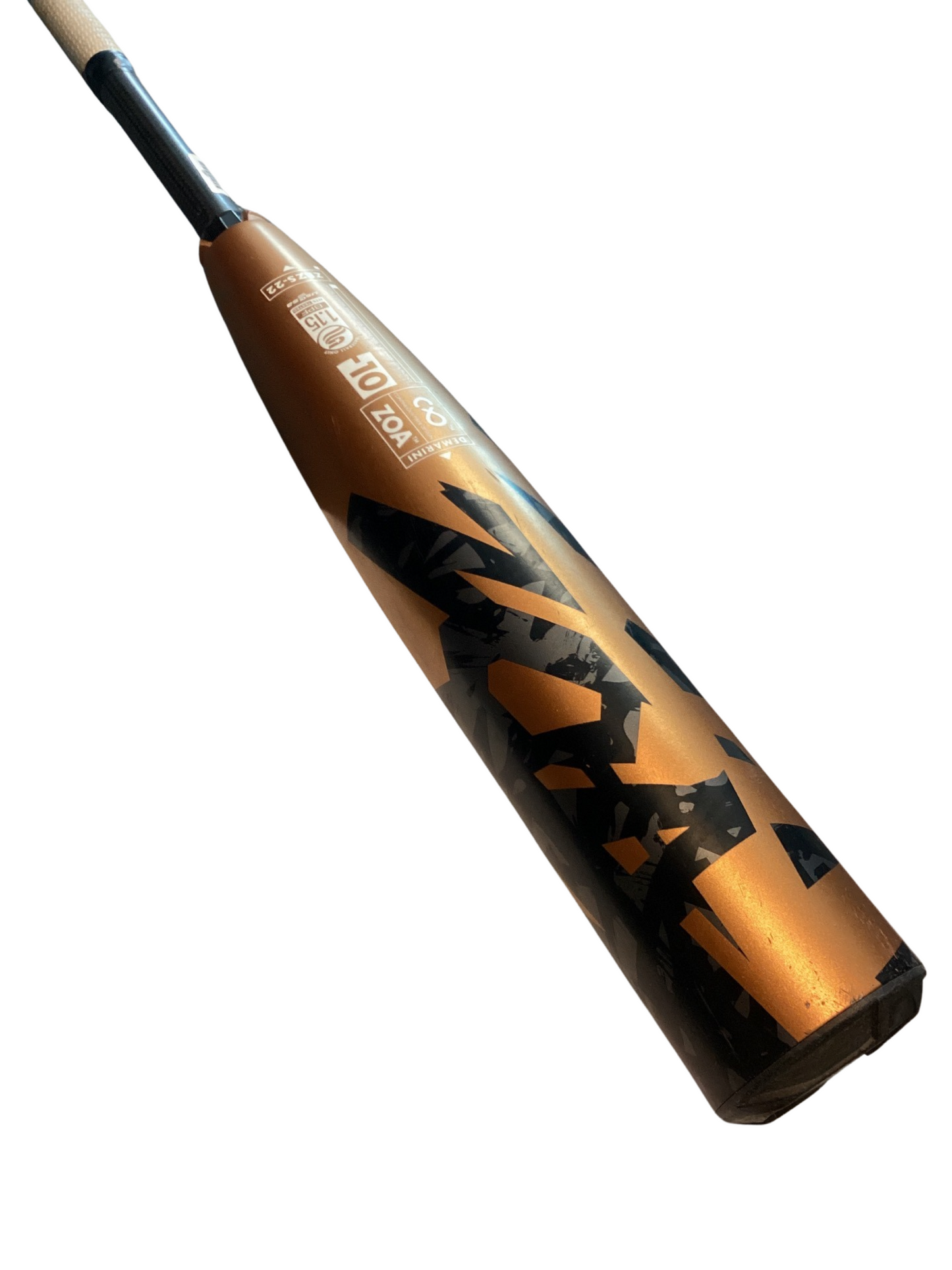 2022 Demarini Zoa (-10) 30 in 20oz USSSA Baseball Bat - Used