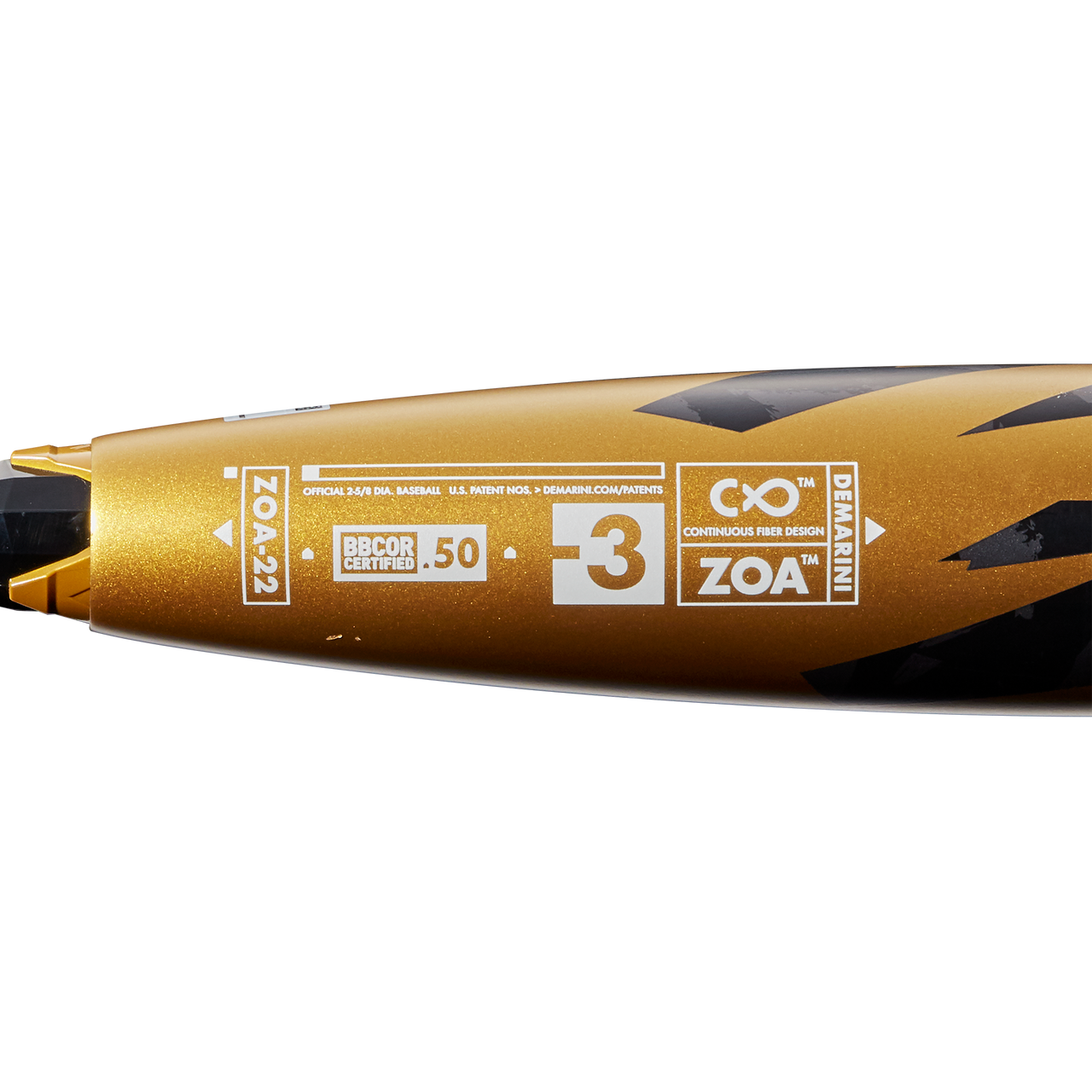 2022 Demarini Zoa (-3) BBCOR Baseball Bat Bat Club USA