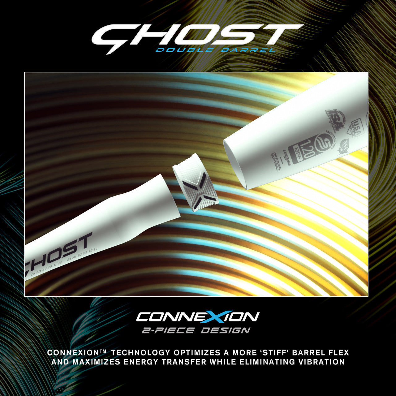 2022 Easton Double Barrel Ghost (-9) Fastpitch Bat Bat Club USA
