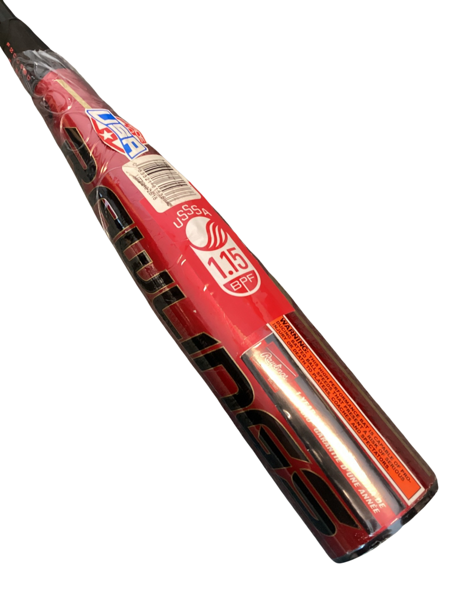 Rawlings Quatro Pro 32" 29oz. (-10) USSSA Baseball Bat No Warranty