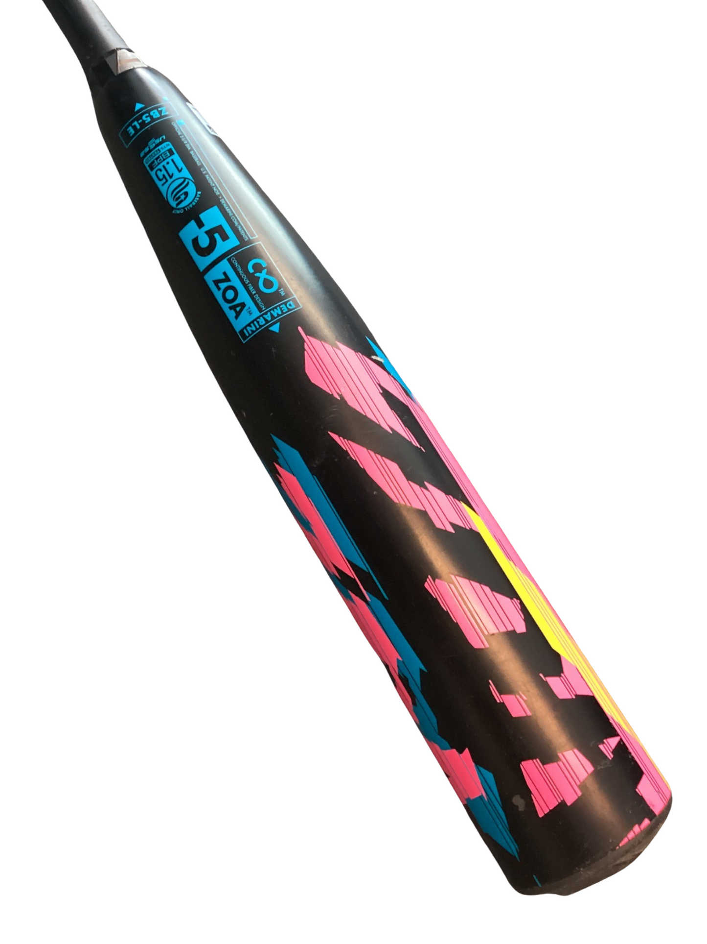 2022 Demarini Zoa Glitch 30" 25oz (-5) USSSA Baseball Bat - Used