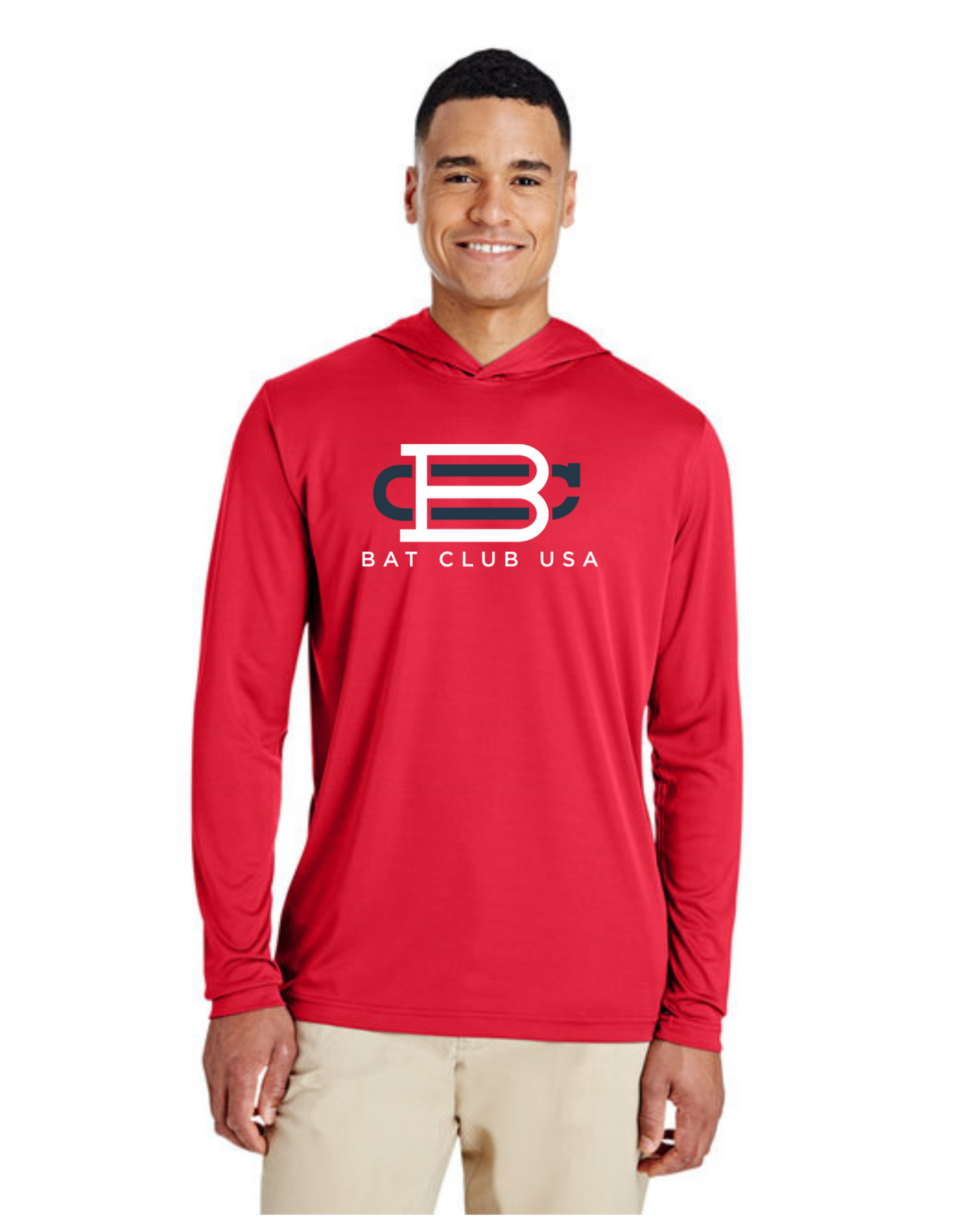 Bat Club USA - Team365 Hooded T-Shirt