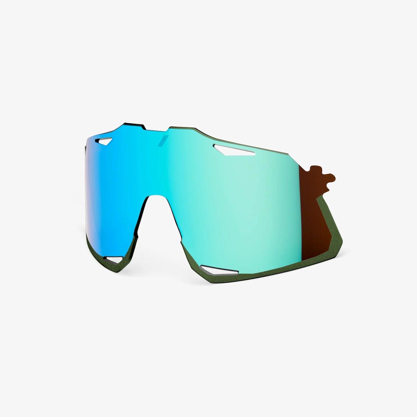 100% - HYPERCRAFT Matte Metallic Into the Fade - Blue Topaz Multilayer Mirror Lens