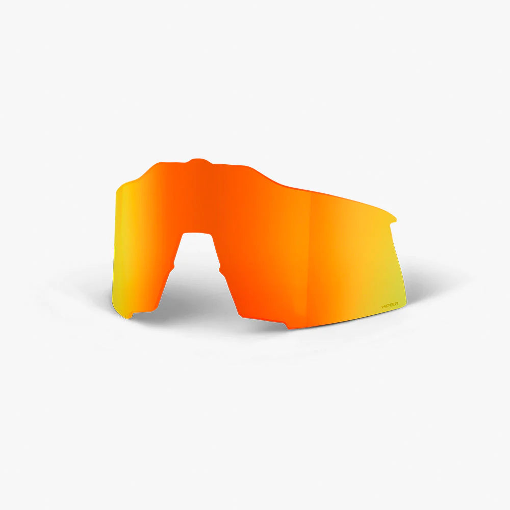 100% - SPEEDCRAFT Soft Tact Off White - HiPER Red Multilayer Mirror Lens