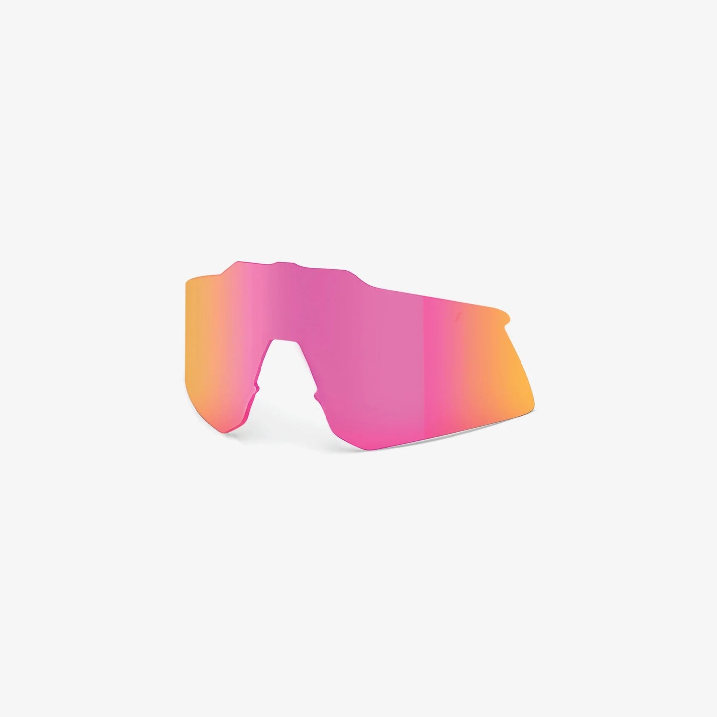 100% - SPEEDCRAFT XS Polished Translucent Grey - Purple Multilayer Mirror Lens