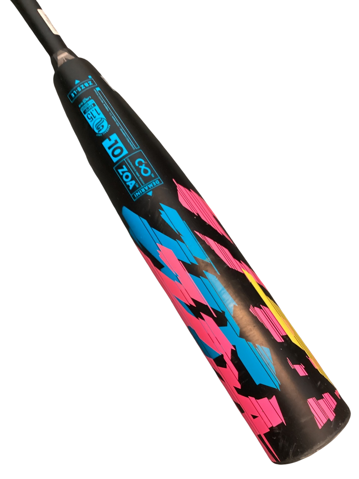 Demarini Zoa Glitch 28in 18oz. (-10 USSSA Baseball Bat - Used