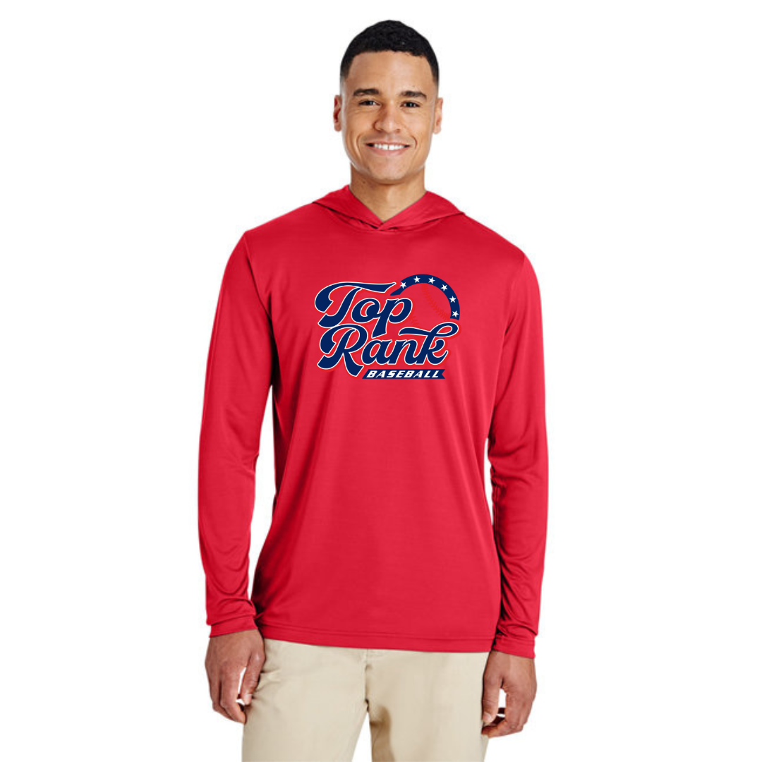 Long Sleeve Hooded T-Shirt - Top Rank