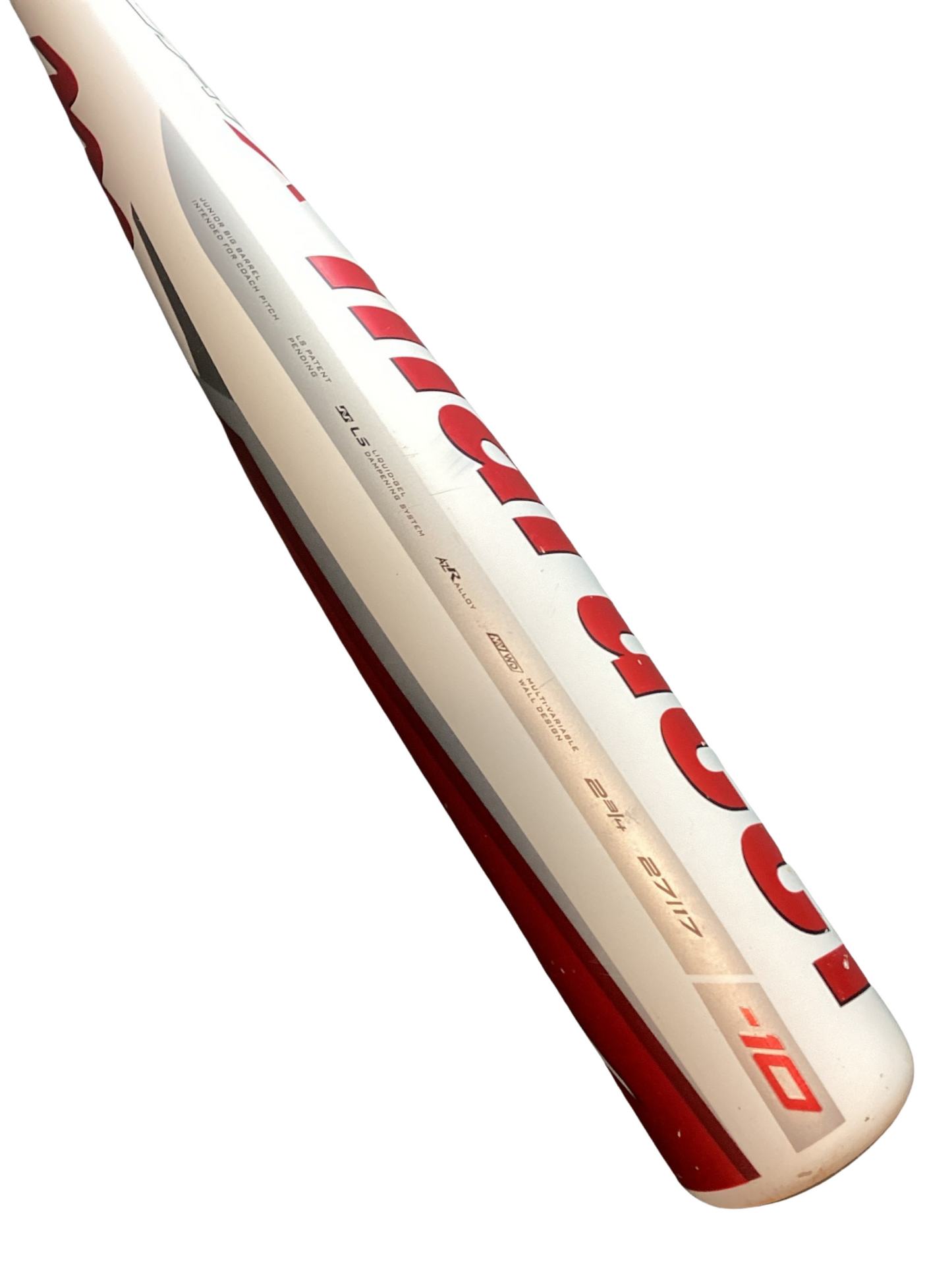 2023 Marucci CATX Junior Big Barrel 27" 17oz. (-10) 2 3/4" Baseball Bat-USED
