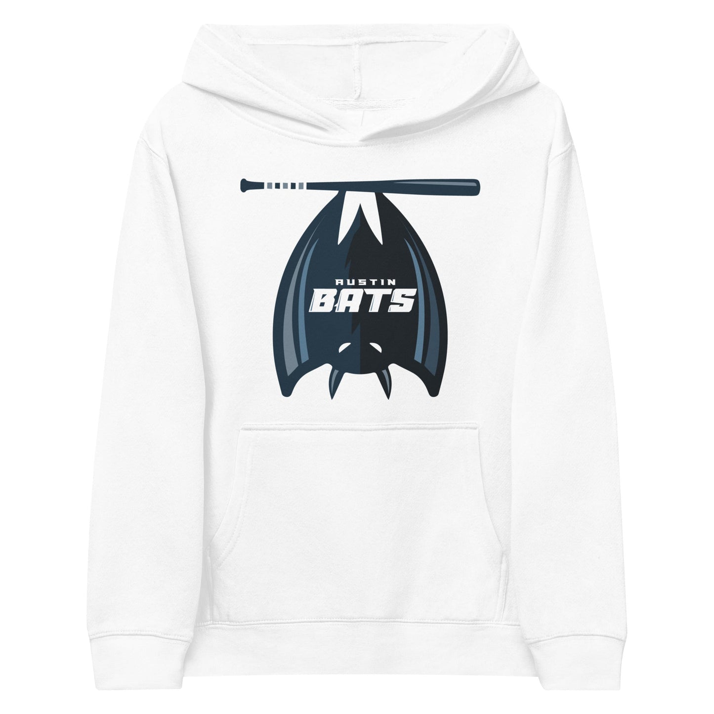 Austin Bats Kids fleece hoodie Bat Club USA
