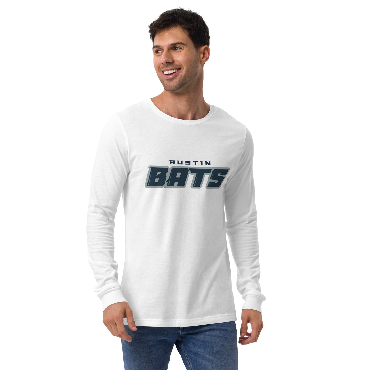 Austin Bats Unisex Long Sleeve Tee Bat Club USA