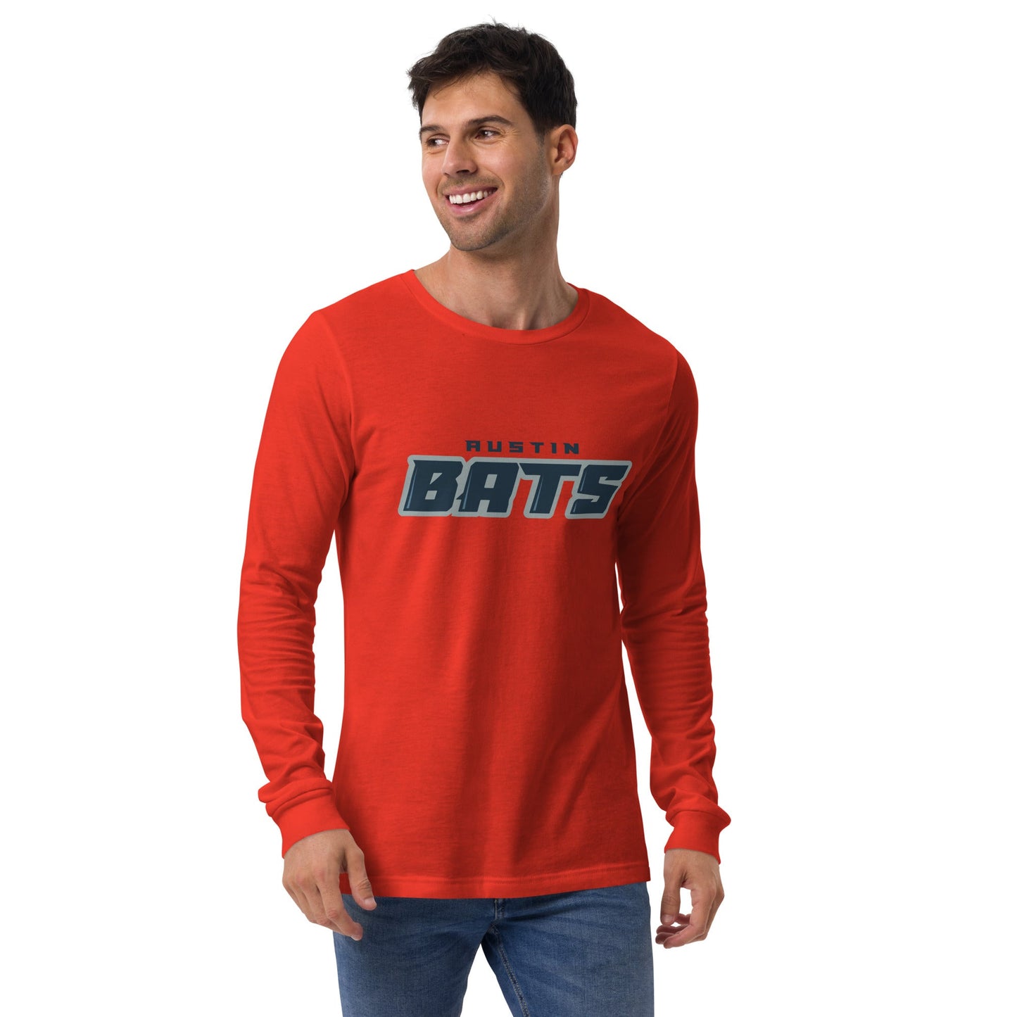 Austin Bats Unisex Long Sleeve Tee Bat Club USA