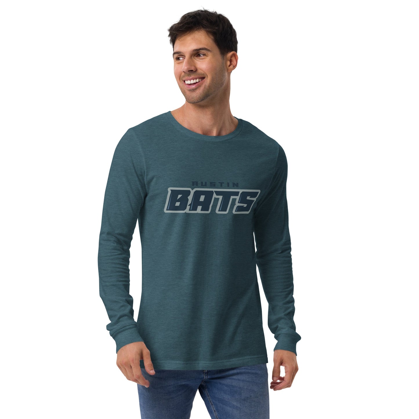 Austin Bats Unisex Long Sleeve Tee Bat Club USA