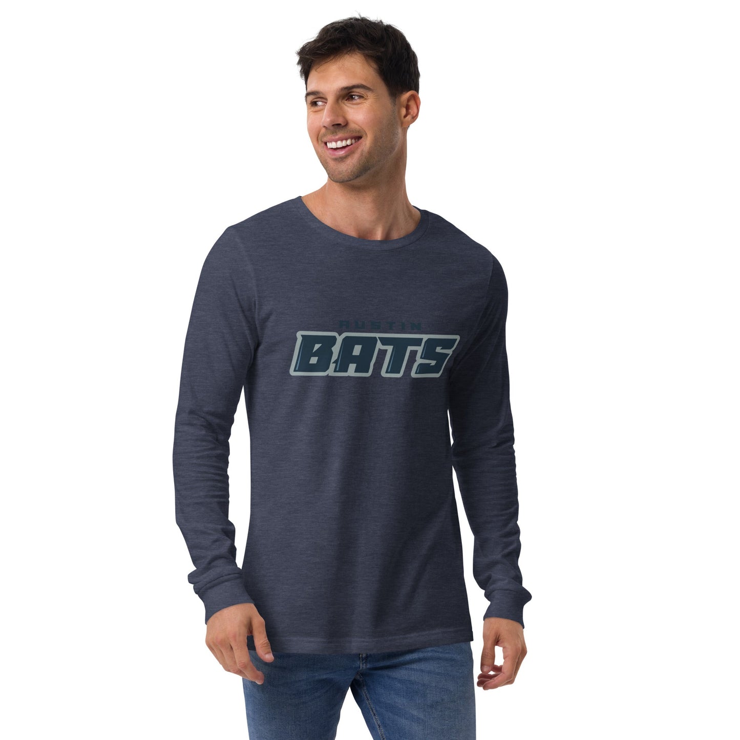 Austin Bats Unisex Long Sleeve Tee Bat Club USA