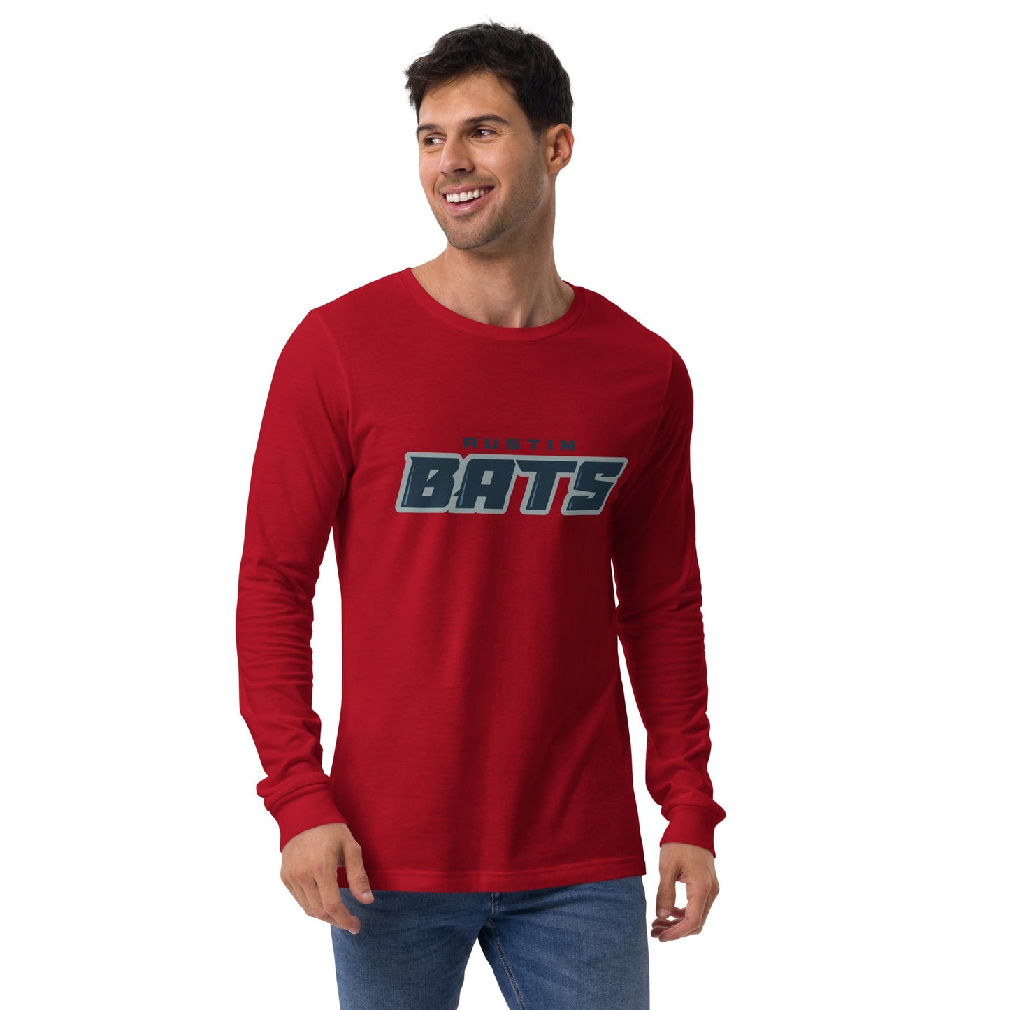 Austin Bats Unisex Long Sleeve Tee Bat Club USA