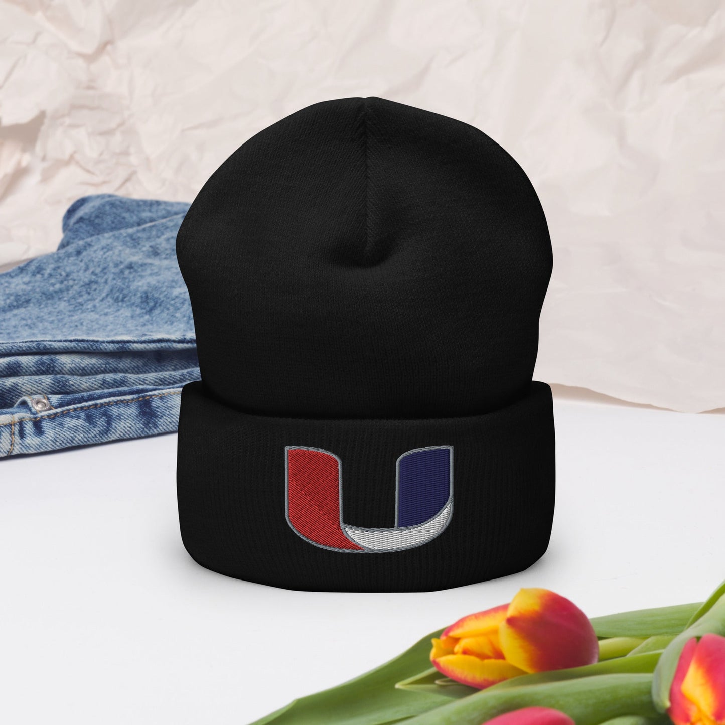 Baseball Utility Cuffed Beanie Bat Club USA