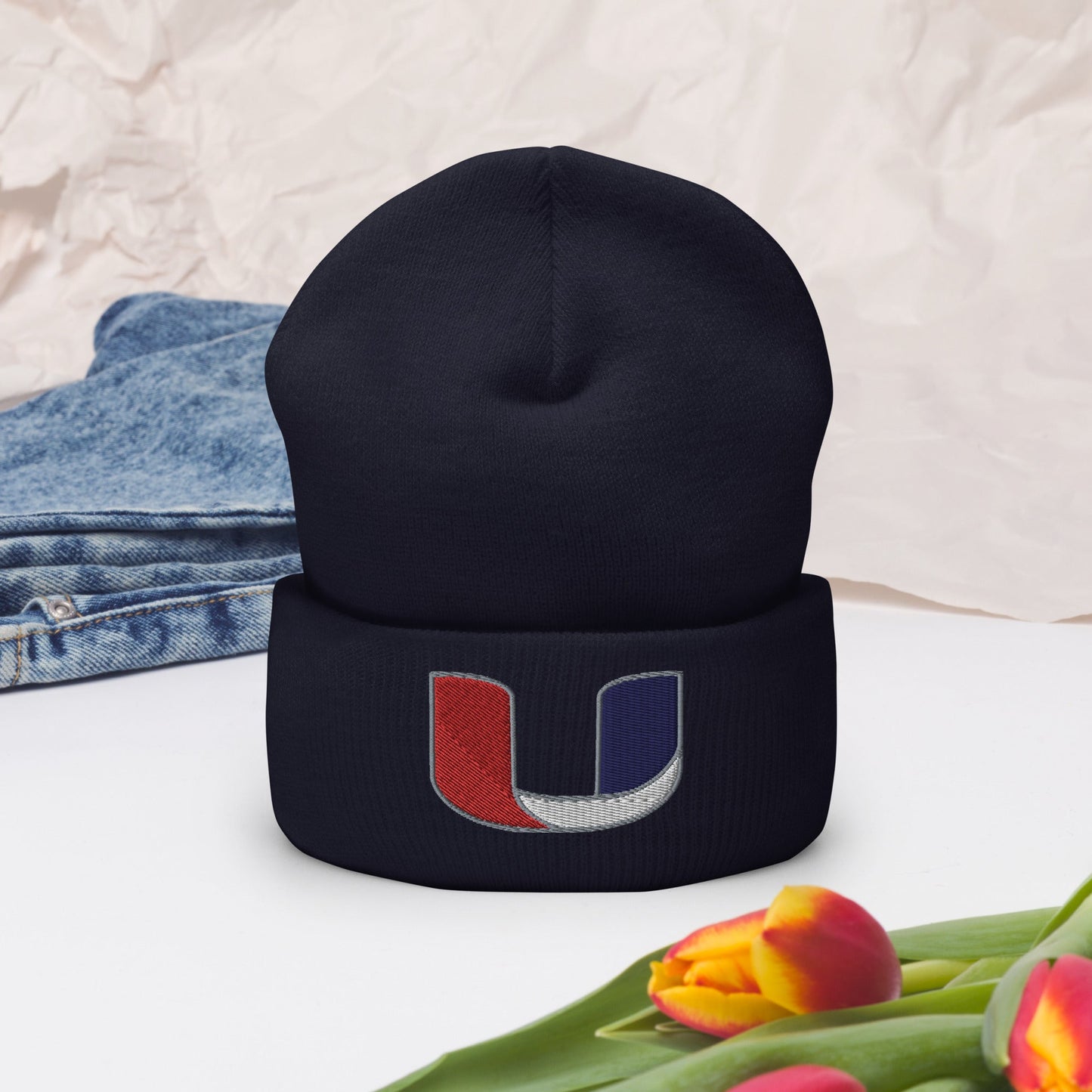 Baseball Utility Cuffed Beanie Bat Club USA