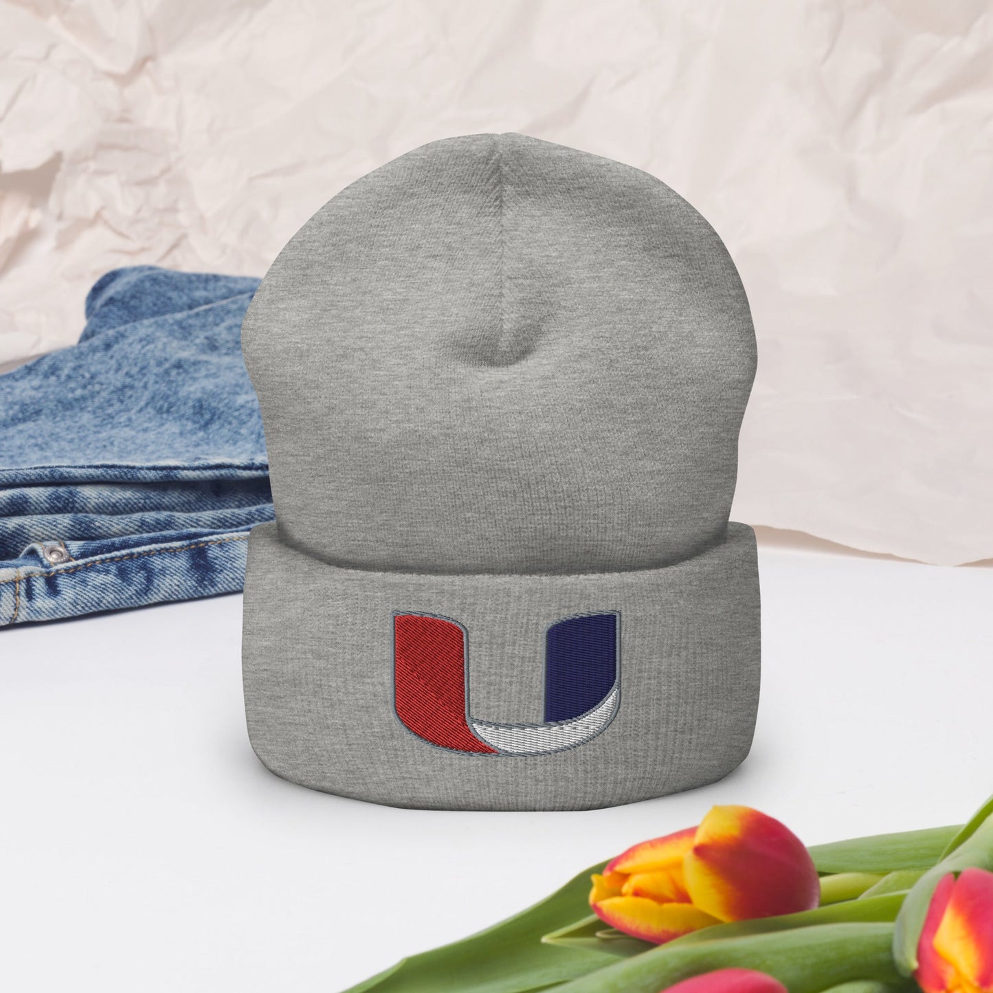 Baseball Utility Cuffed Beanie Bat Club USA