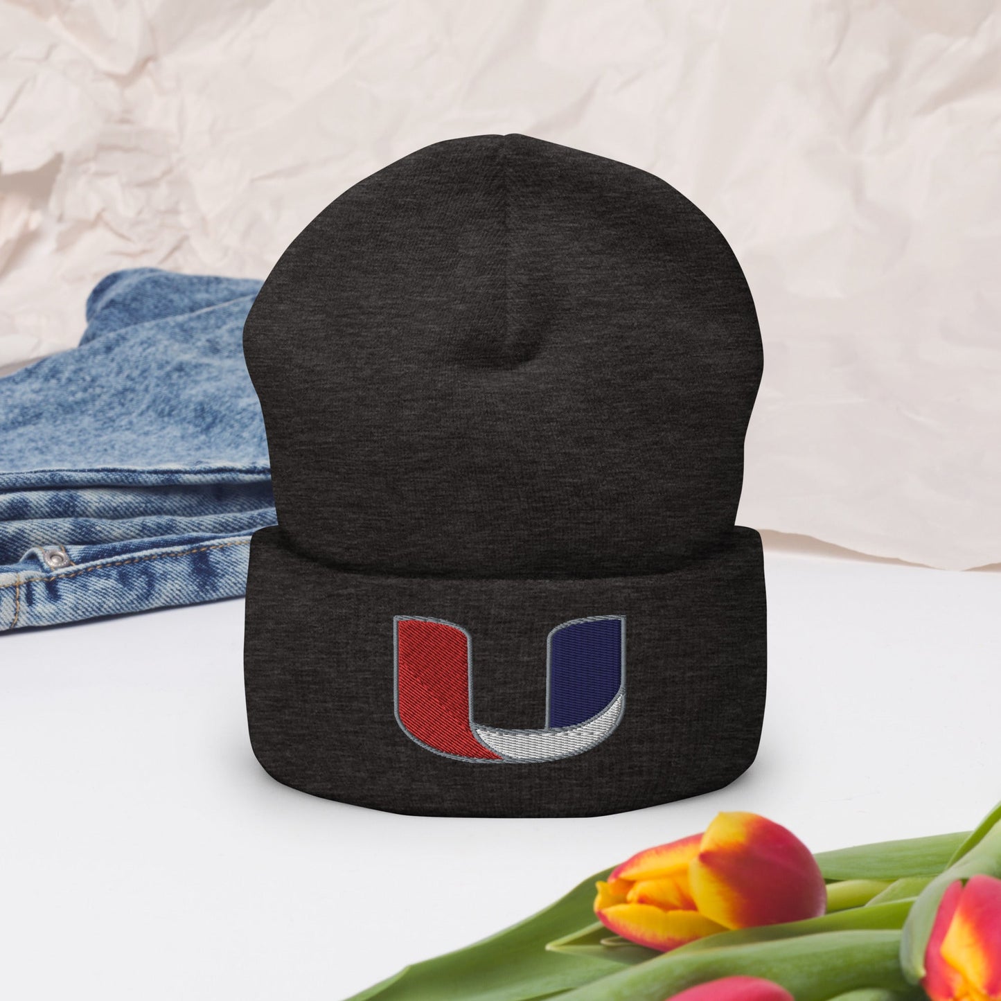 Baseball Utility Cuffed Beanie Bat Club USA