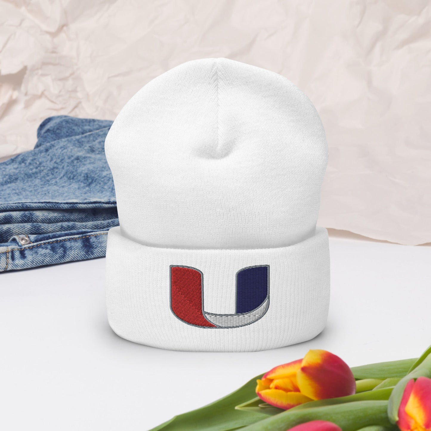 Baseball Utility Cuffed Beanie Bat Club USA