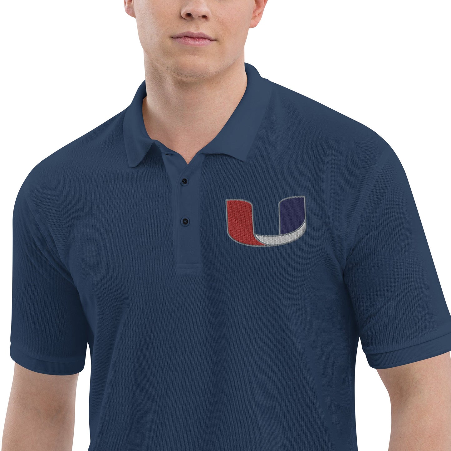 Baseball Utility Men's Premium Polo Bat Club USA