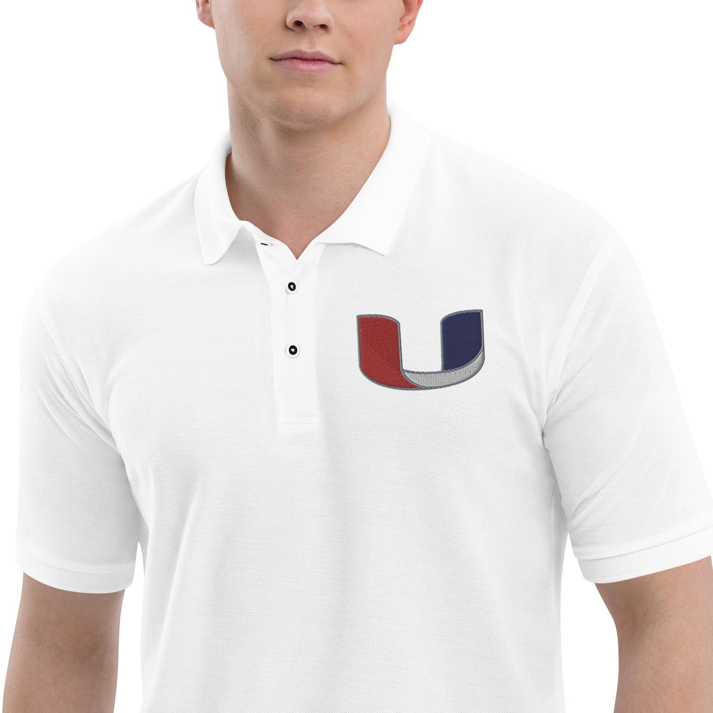 Baseball Utility Men's Premium Polo Bat Club USA