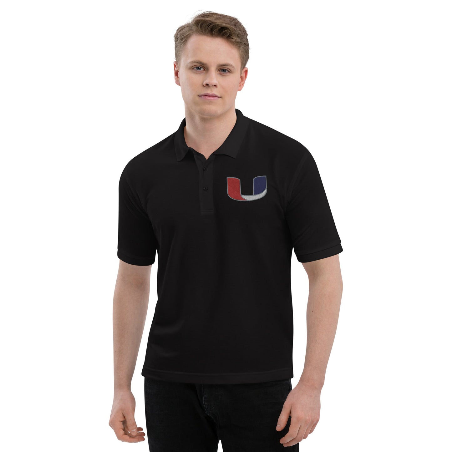 Baseball Utility Men's Premium Polo Bat Club USA