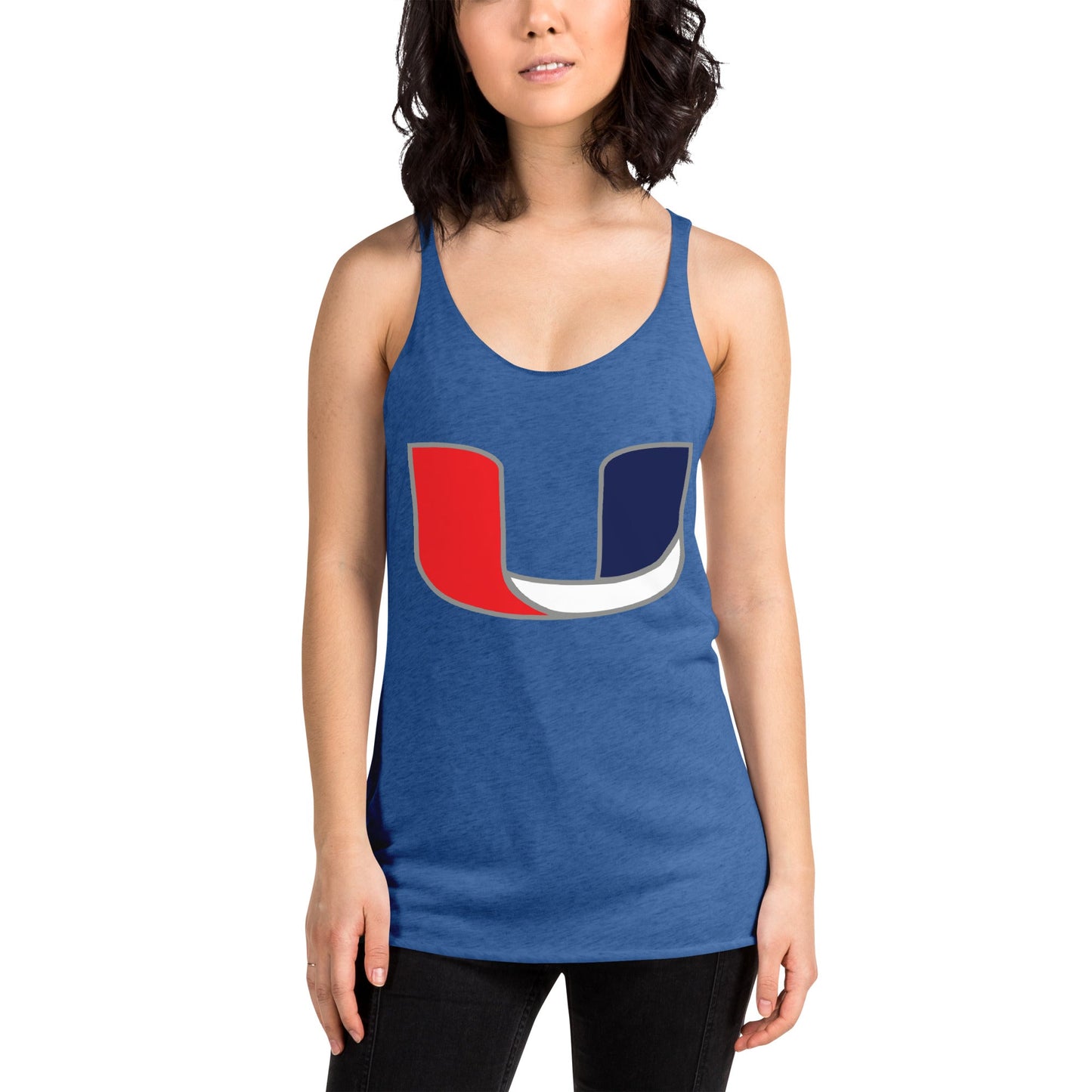 Baseball Utility Women's Racerback Tank Bat Club USA