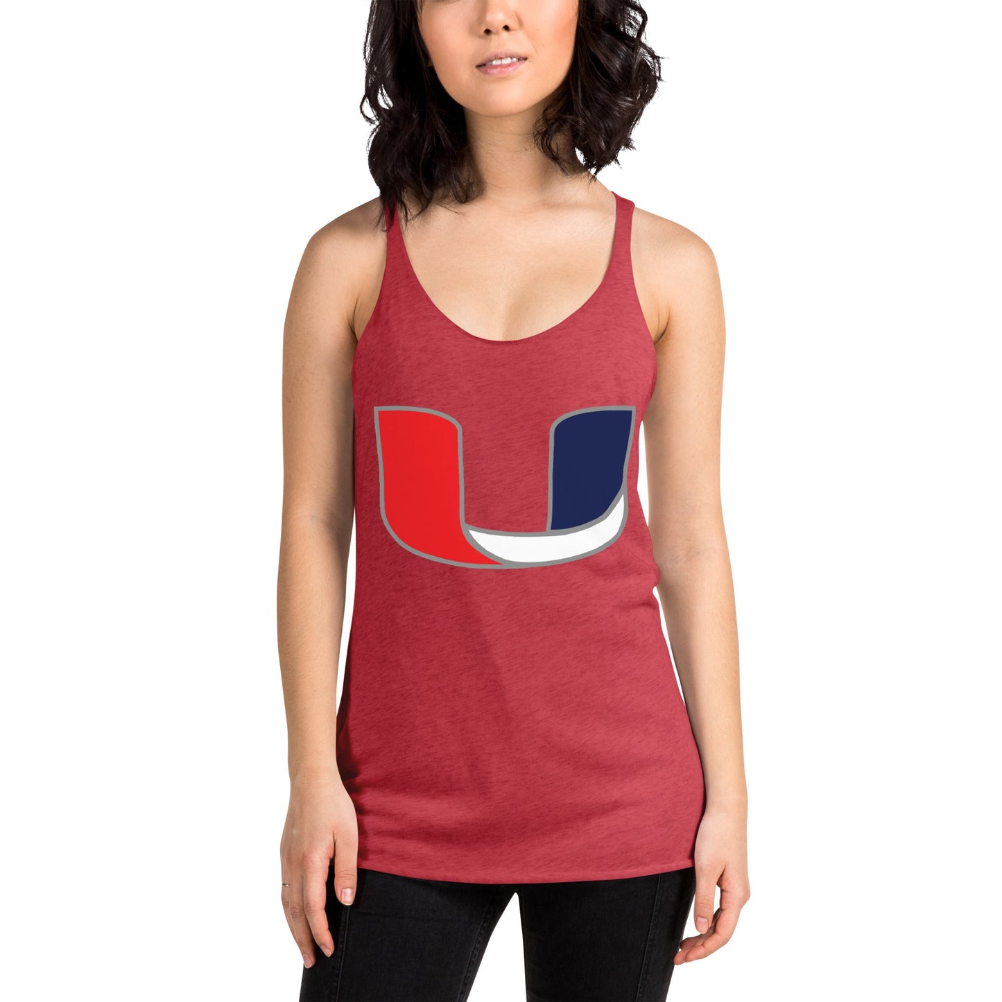 Baseball Utility Women's Racerback Tank Bat Club USA