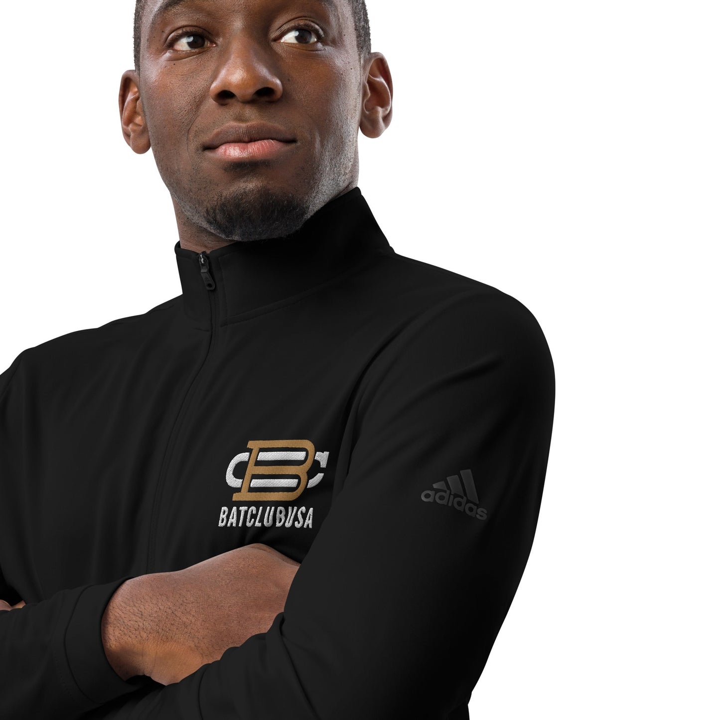 Bat Club Adidas Quarter zip pullover Bat Club USA