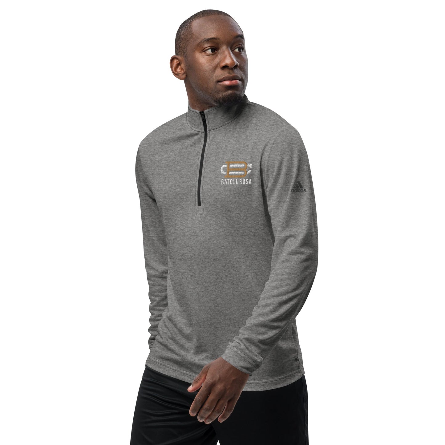 Bat Club Adidas Quarter zip pullover Bat Club USA