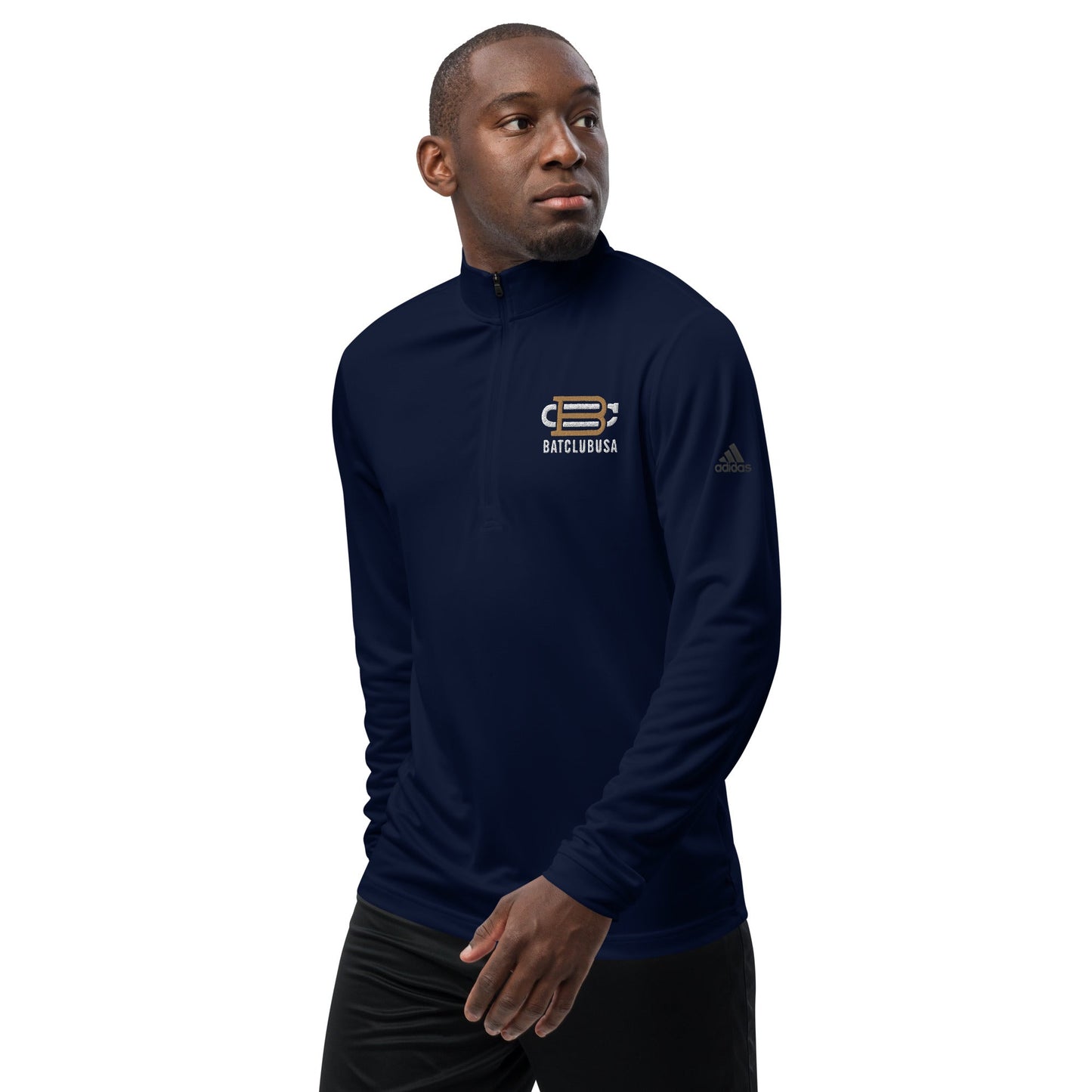 Bat Club Adidas Quarter zip pullover Bat Club USA
