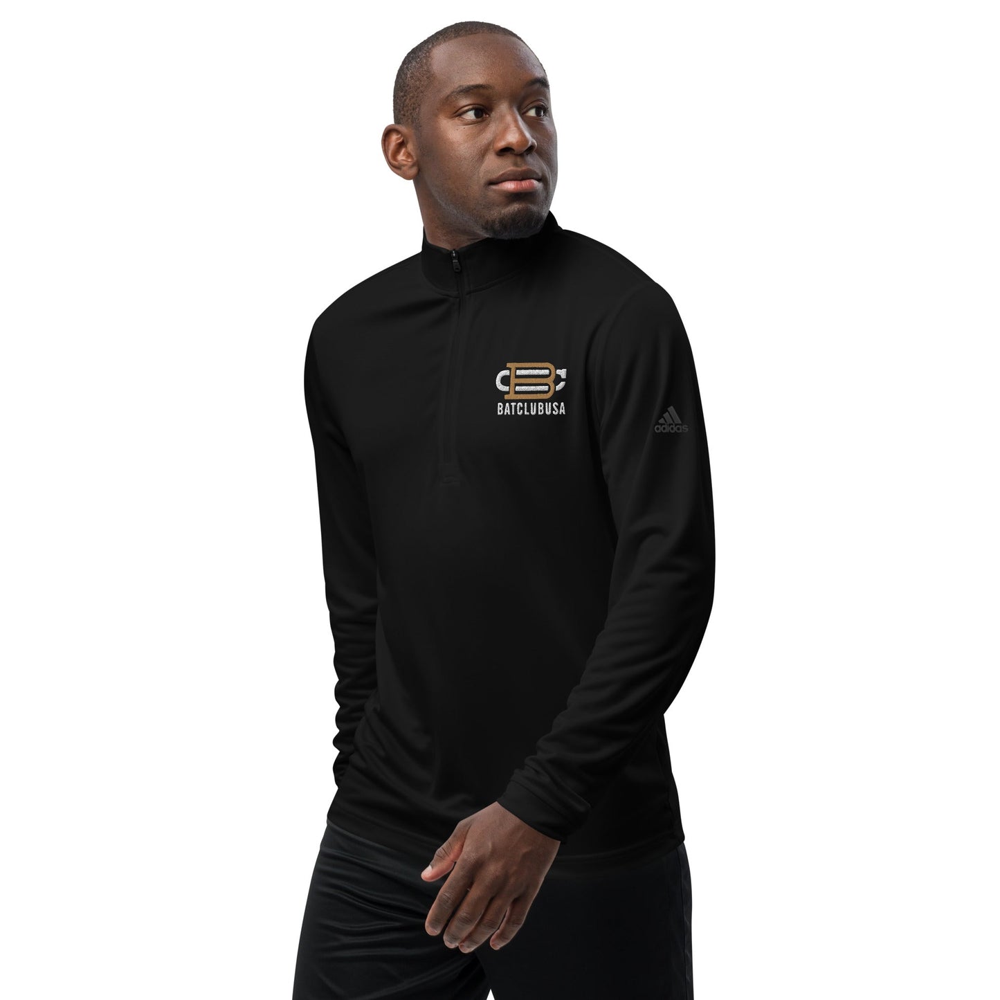 Bat Club Adidas Quarter zip pullover Bat Club USA