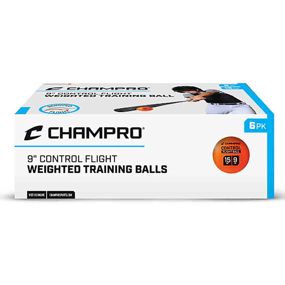 9" CONTROL FLIGHT BALL - 6-PACK - 3 PACKS PER ORDER- TEAM ADVANTAGE ONLY