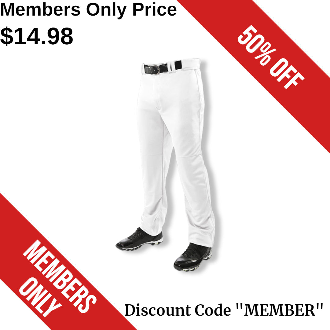 CHAMPRO TRIPLE CROWN OPEN BOTTOM BASEBALL PANT Bat Club USA