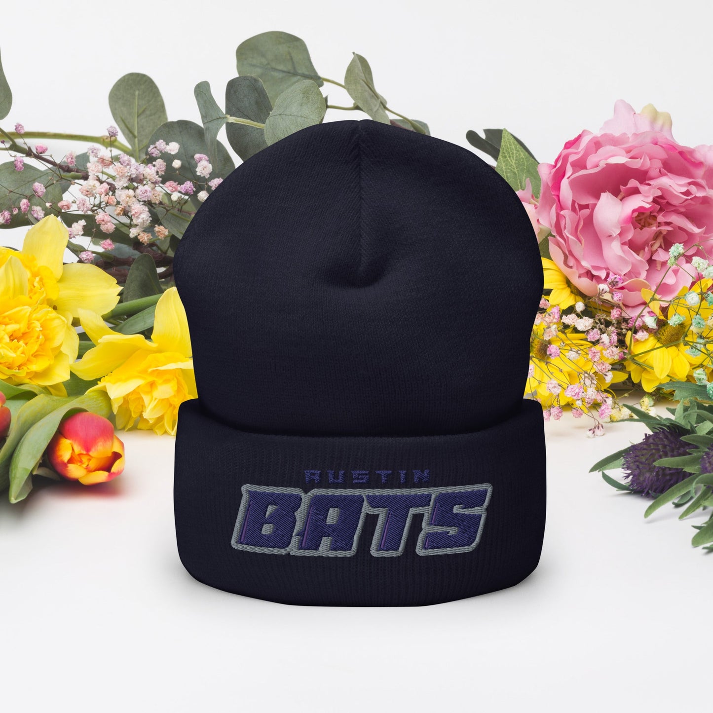 Cuffed Beanie Bat Club USA