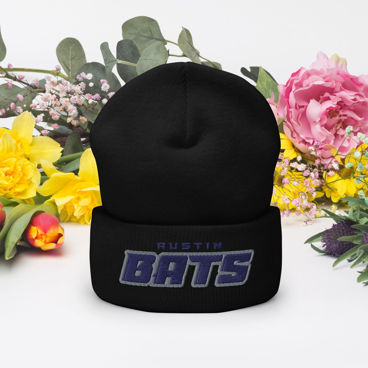 Cuffed Beanie Bat Club USA