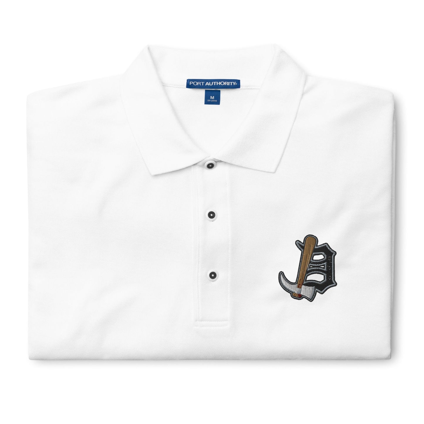 Detroit Diamond Jaxx Men's Premium Polo Bat Club USA