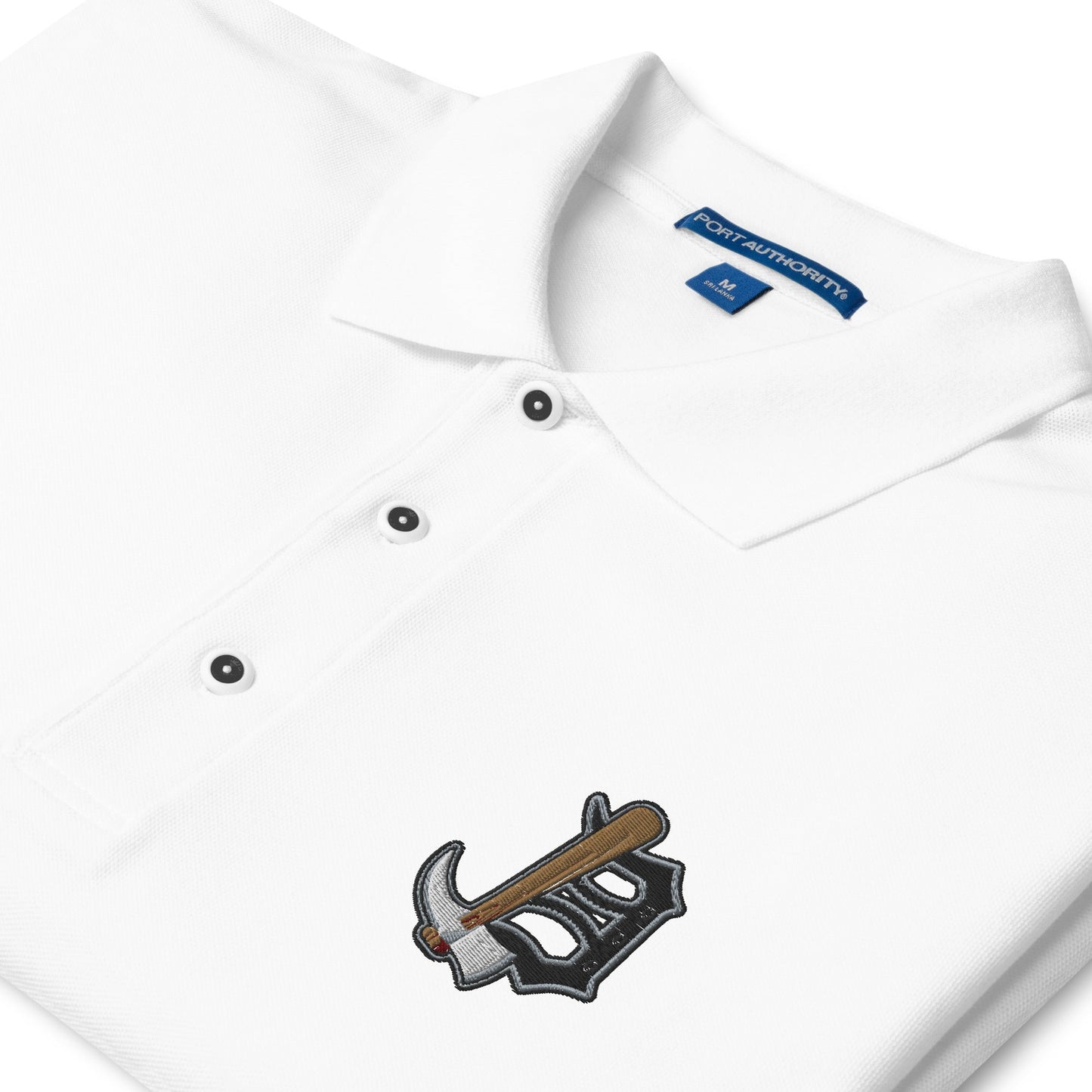 Detroit Diamond Jaxx Men's Premium Polo Bat Club USA