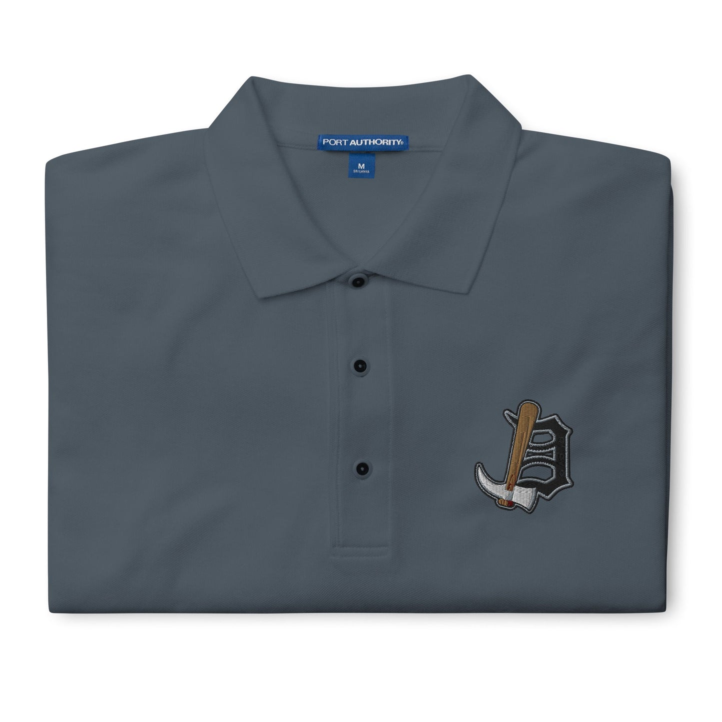 Detroit Diamond Jaxx Men's Premium Polo Bat Club USA