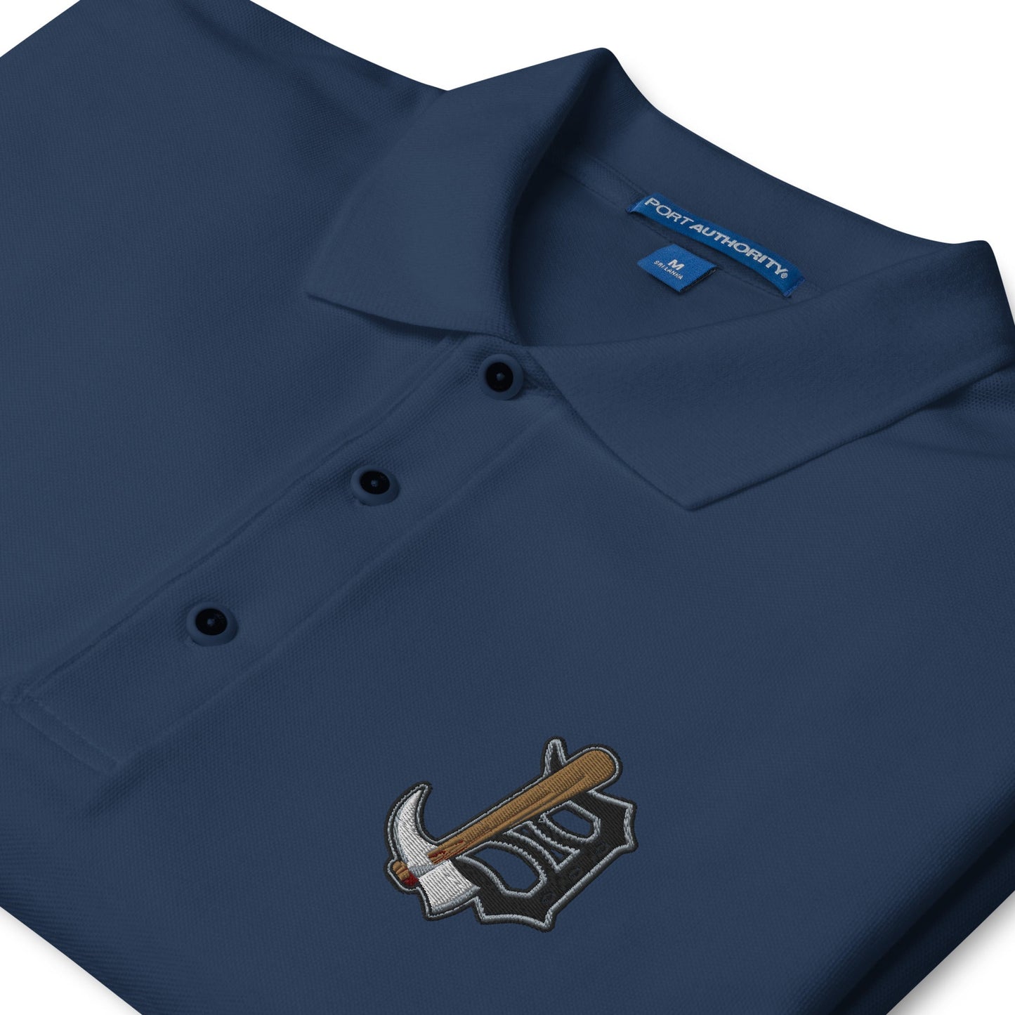 Detroit Diamond Jaxx Men's Premium Polo Bat Club USA