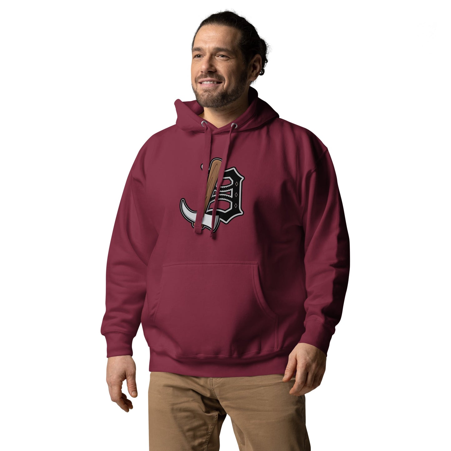 Detroit Diamond Jaxx Unisex Hoodie Bat Club USA
