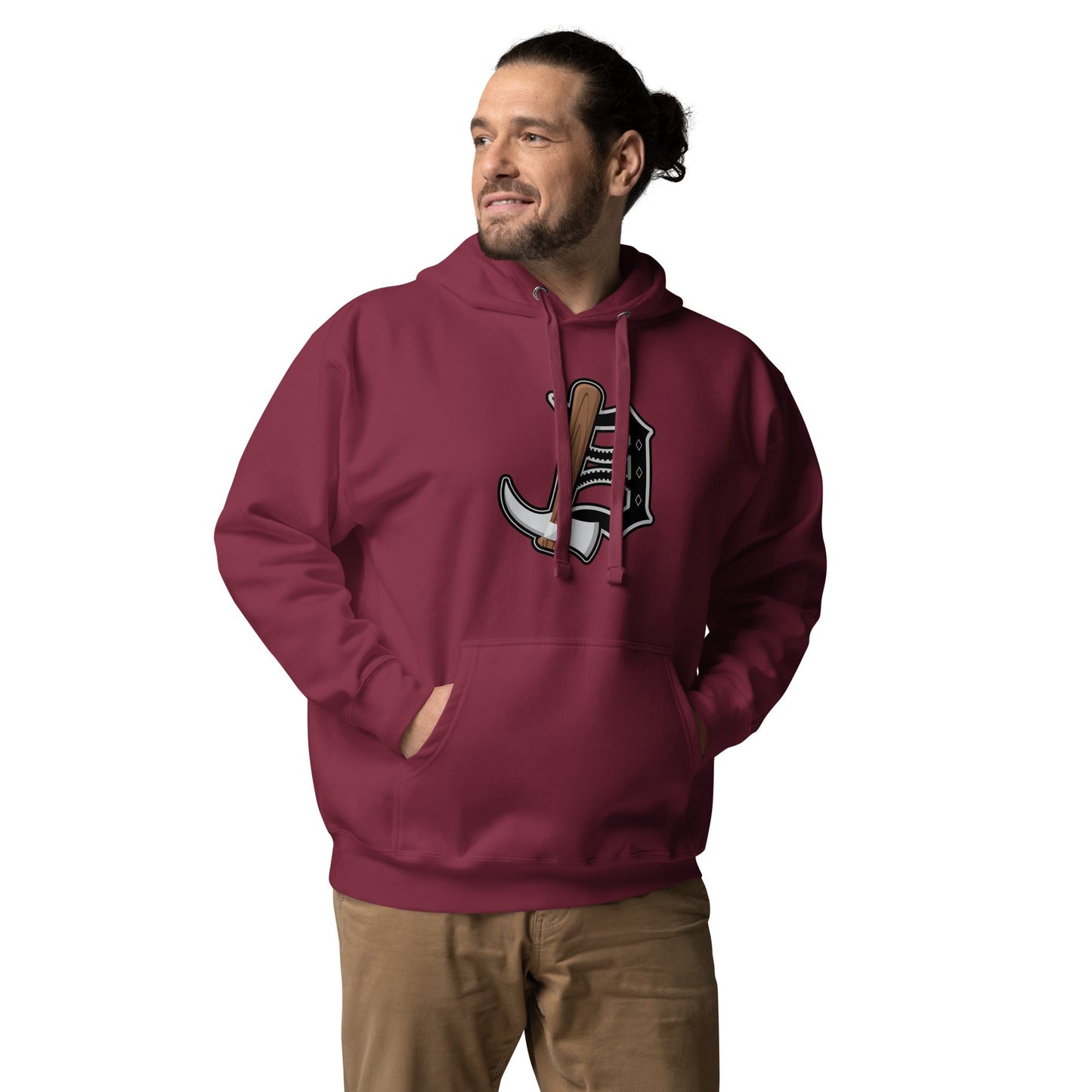 Detroit Diamond Jaxx Unisex Hoodie Bat Club USA