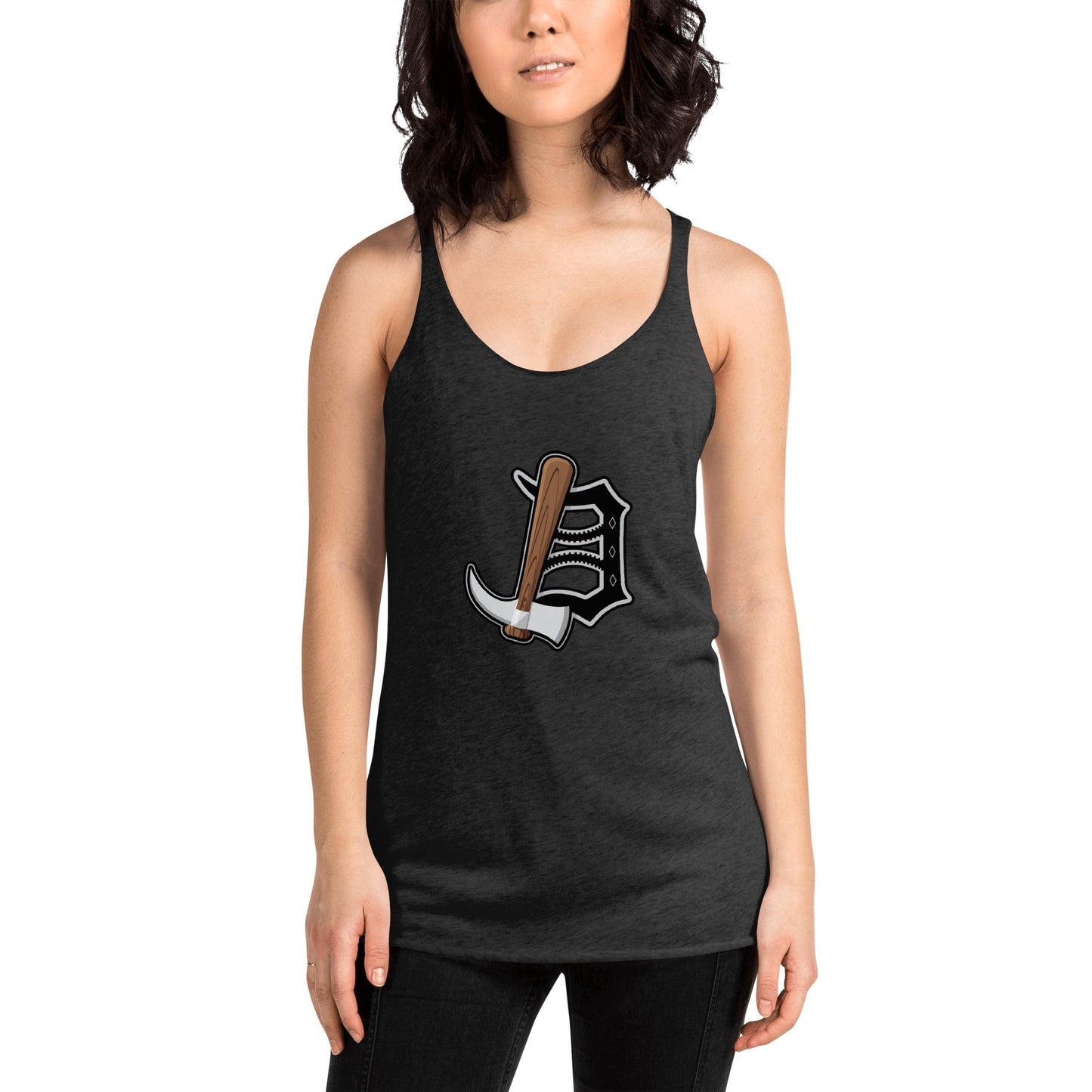 Detroit Diamond Jaxx Women's Racerback Tank Bat Club USA