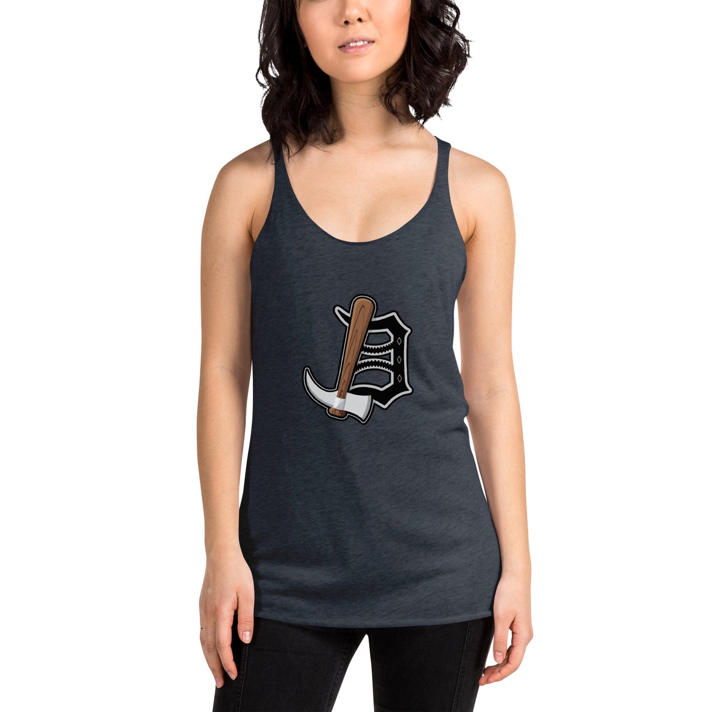 Detroit Diamond Jaxx Women's Racerback Tank Bat Club USA