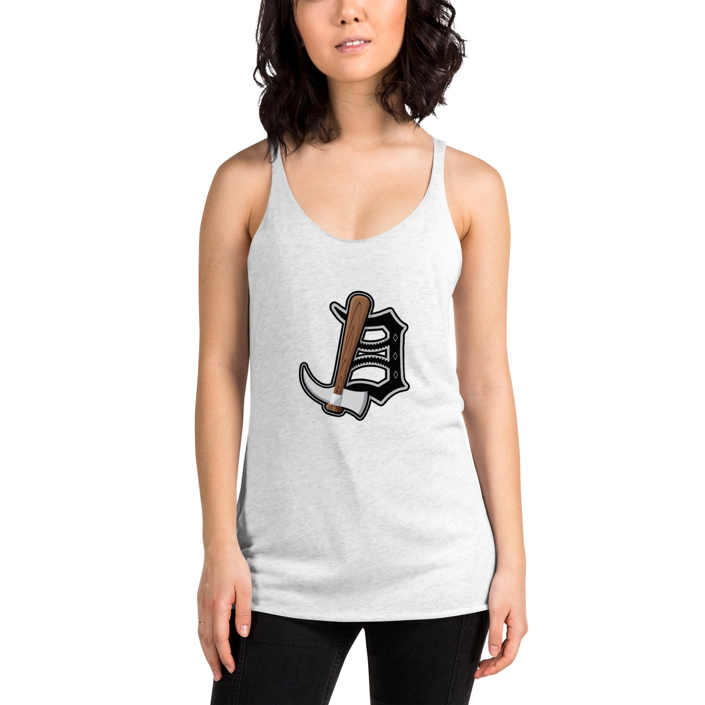 Detroit Diamond Jaxx Women's Racerback Tank Bat Club USA