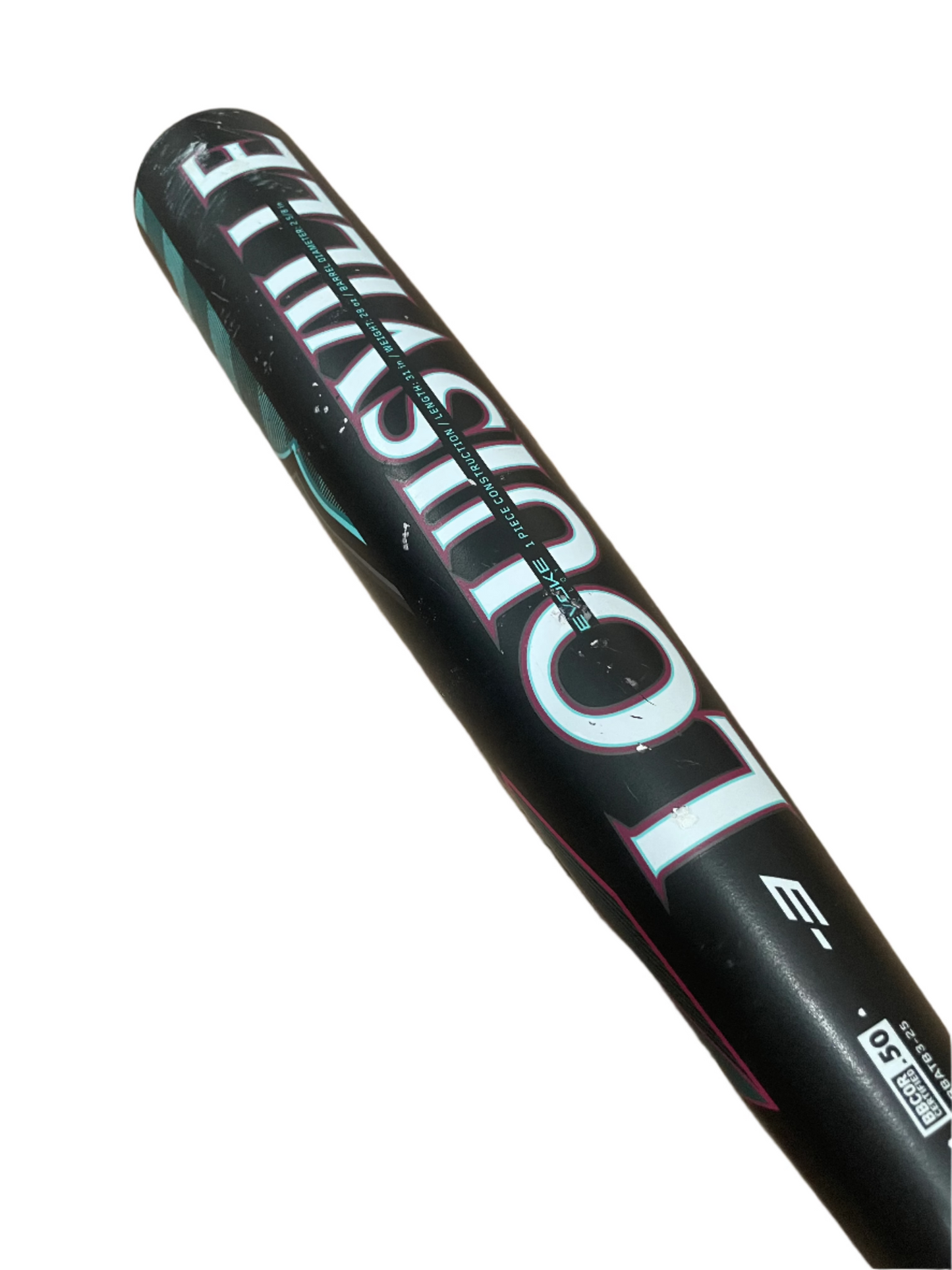 2025 Louisville Slugger Atlas BBCOR 31/28 - Used - New MVP Lite Membership - NOT A PURCHASE