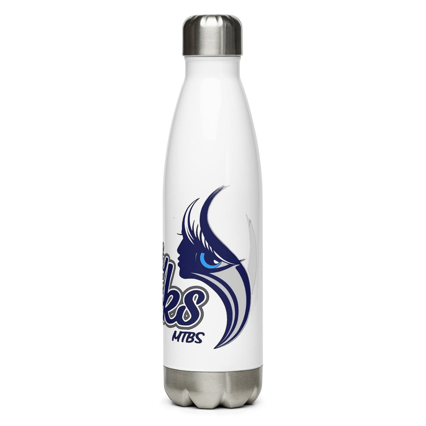MTBS Lady Hawks Stainless Steel Water Bottle Bat Club USA