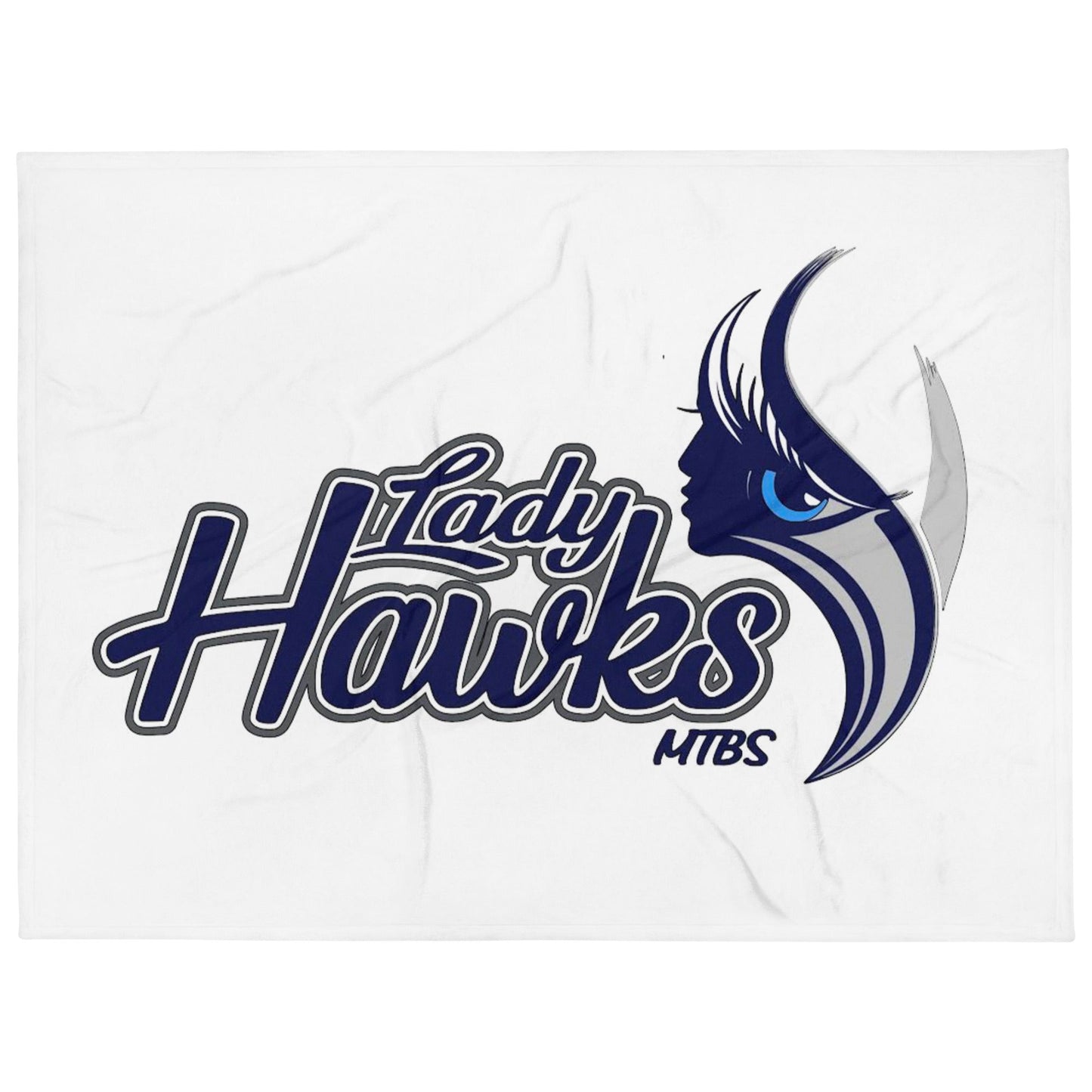 MTBS Lady Hawks Throw Blanket Bat Club USA