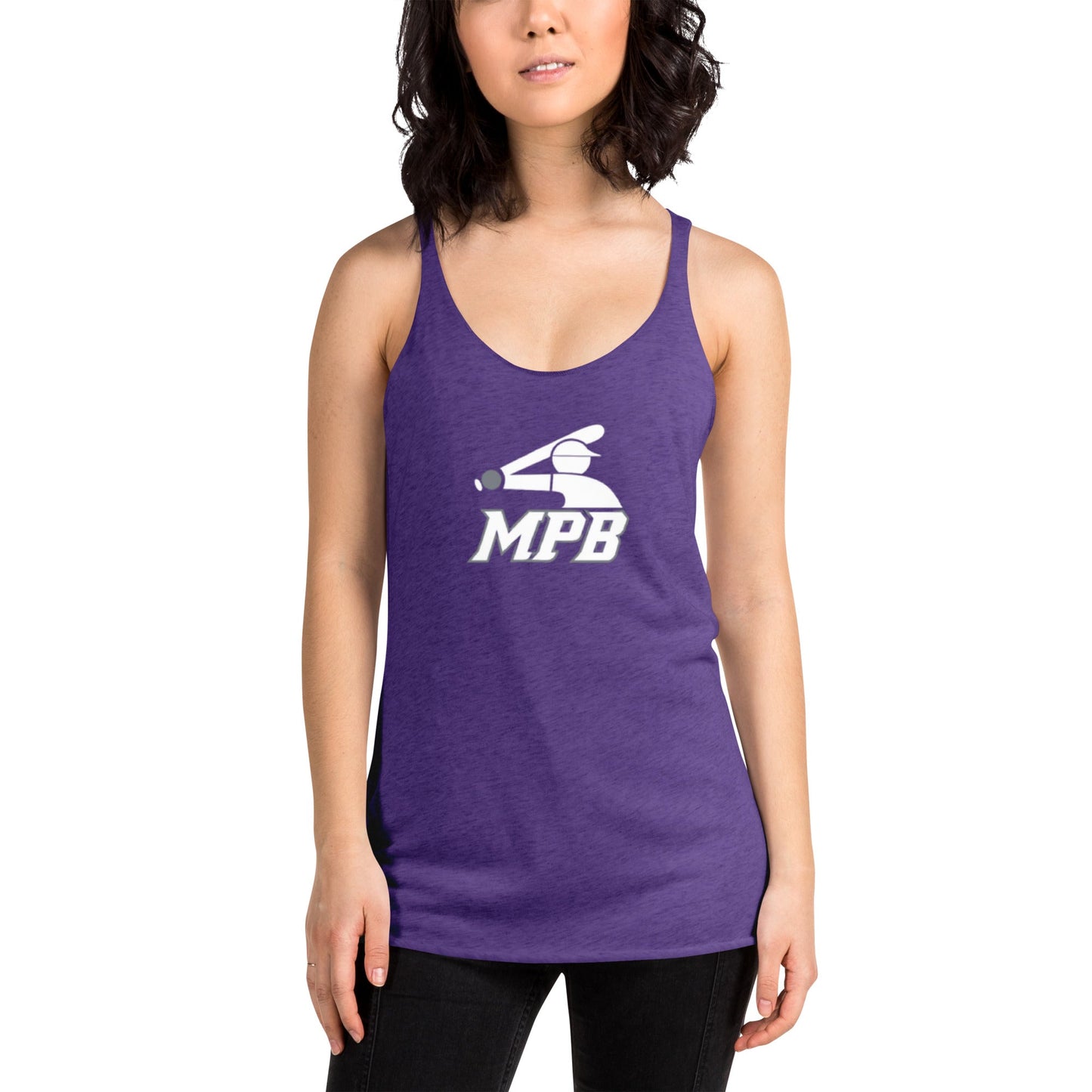 Miami Pro Baseball Women's Racerback Tank Bat Club USA